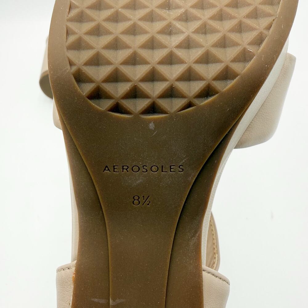 Aerosoles Womens Cosmos Platform Sandals Size 8.5 M Beige NWOB - Picture 12 of 13